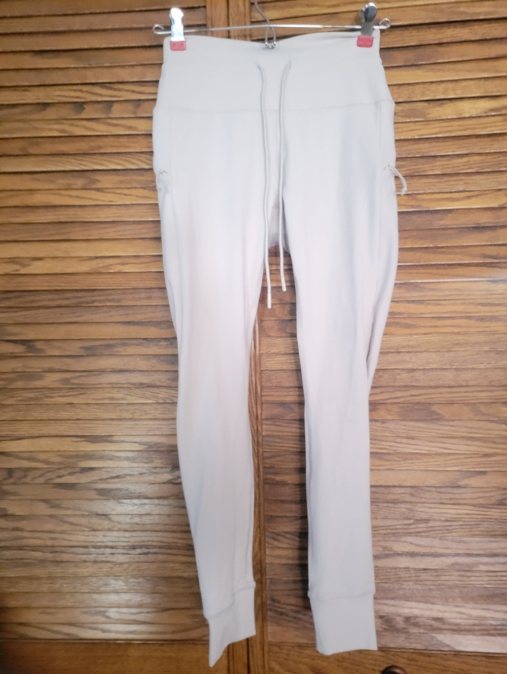 Avalanche Light Beige Performance Leggings Size Small Ladies